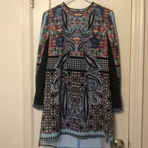 ❤️ Clover Canyon abstract long sleeved mini-size M